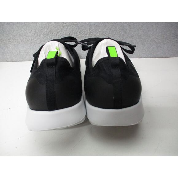 OOFOS OOMG Sport LS Black White Shoes Lace Recovery Comfort Mens Sz 11